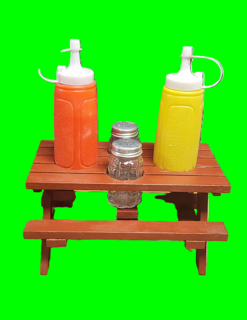 Picnic Table Condiment Holder